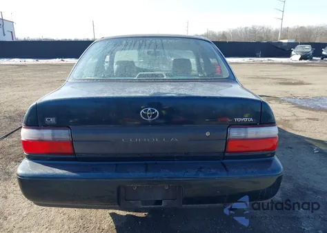 1997 Toyota Corolla Ce from USA, damaged, VIN 2T1BA02E1VC226883